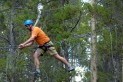 RWJF Nurse Faculty Scholar Joachim Voss on the Outward Bound High Ropes Course at the 2008 New Scholar Orientation Leadville, CO