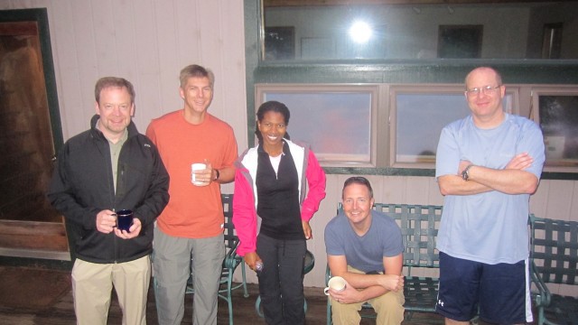 Some of the 2012 Cohort at Outward Bound, Table Rock, NC